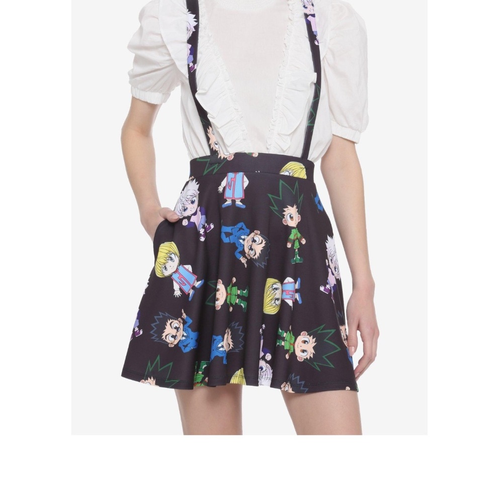 Hunter X Hunter Manga Anime Chibi Suspender Skirt